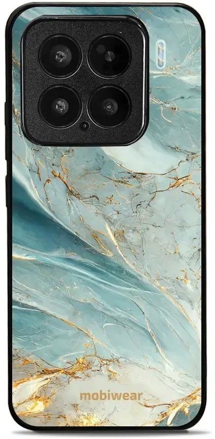 Mobiwear Glossy lesklý pre Xiaomi 15 – Zelenkavý mramor