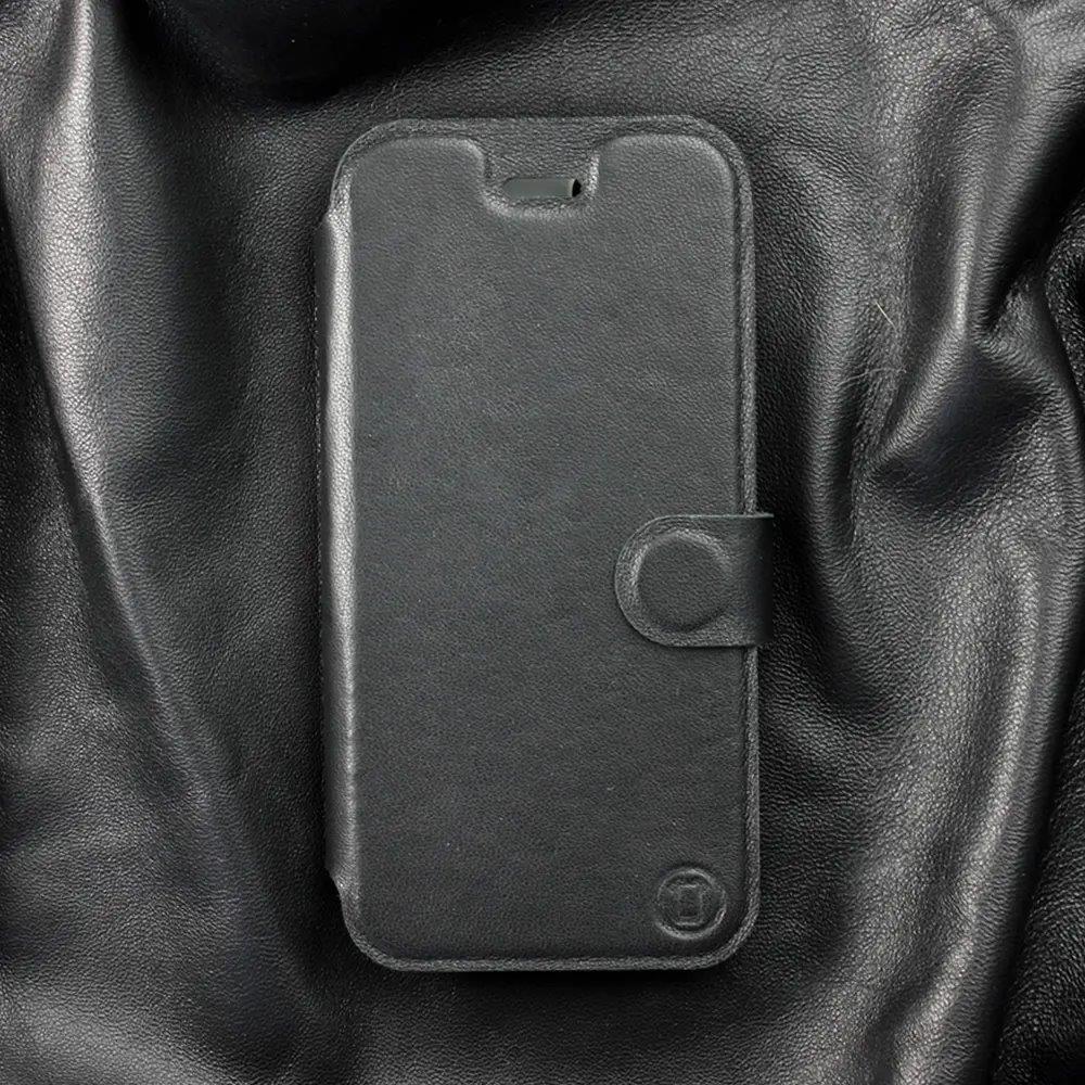 Kožené Mobiwear flip knižkové na Honor 200 Lite – Čierne – L_BLS