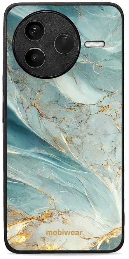 Mobiwear Glossy lesklý pre Xiaomi POCO F7 Pro 5G – Zelenkavý mramor