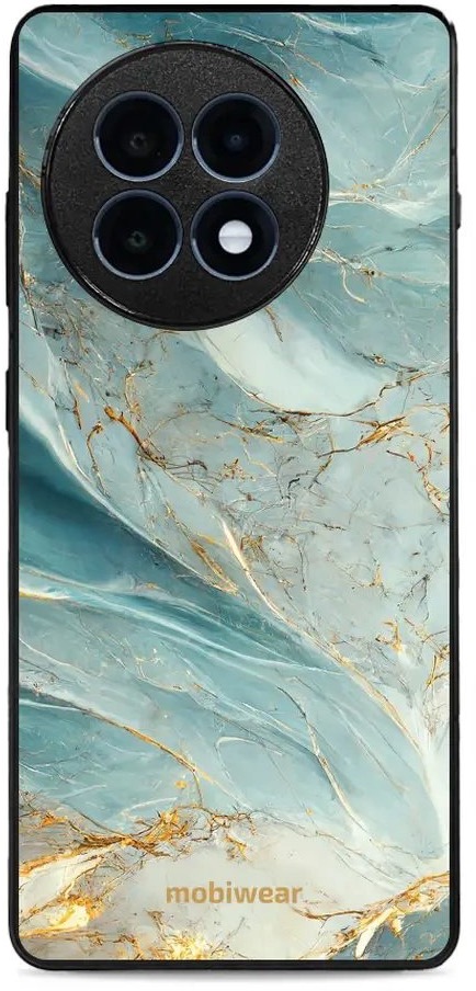 Mobiwear Glossy lesklý pre OnePlus 13R – Zelenkavý mramor
