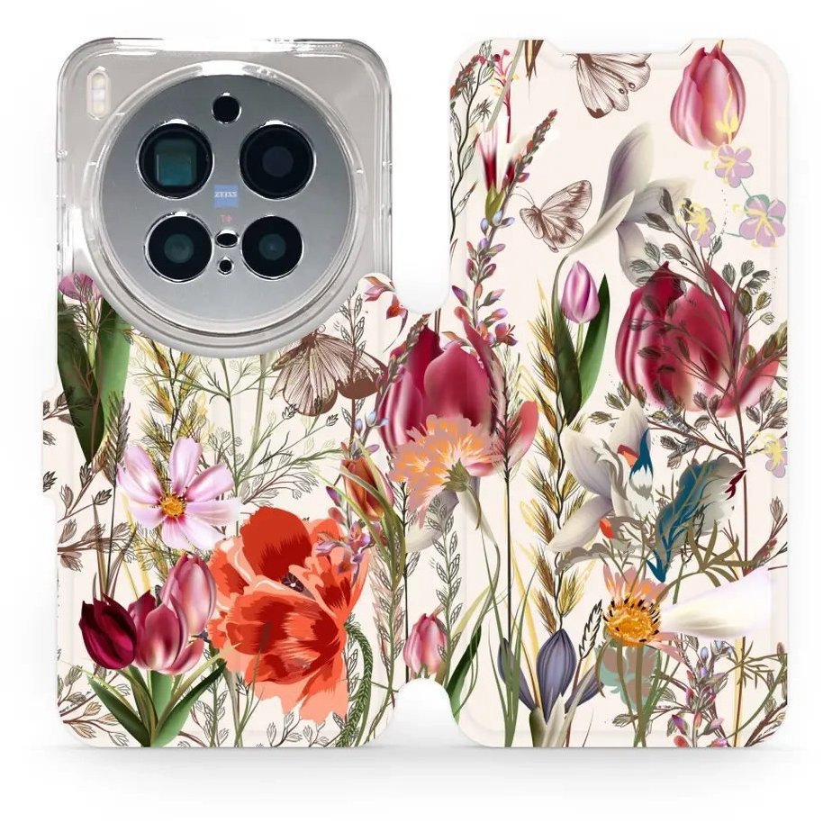 Mobiwear Flip puzdro pre Vivo X300 Pro lúka