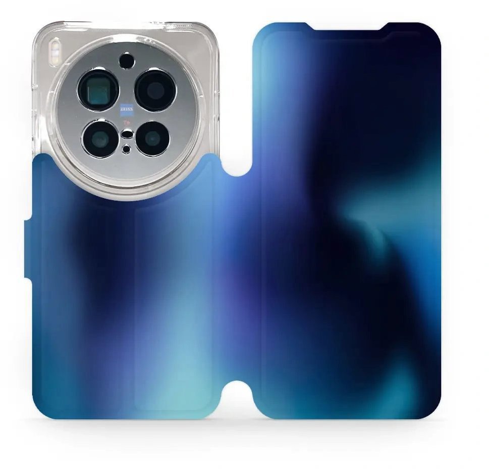 Mobiwear Flip puzdro pre Vivo X300 Pro modré