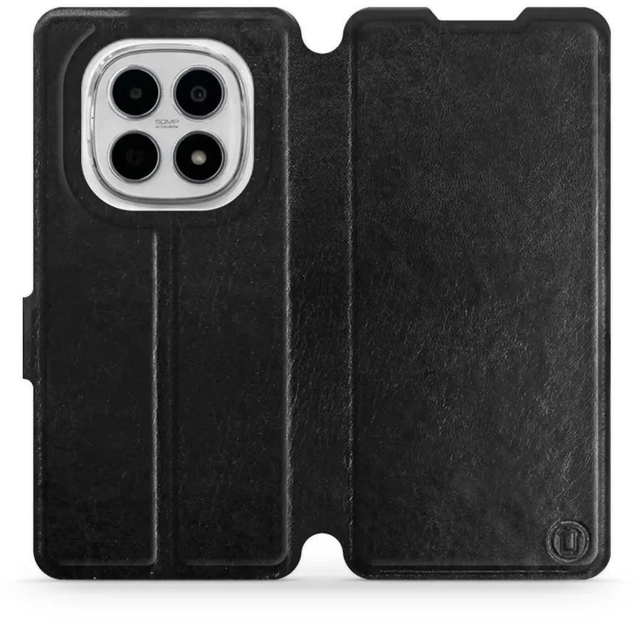 Mobiwear Flip puzdro pre Xiaomi Redmi Note 15 4G čierne a sivé
