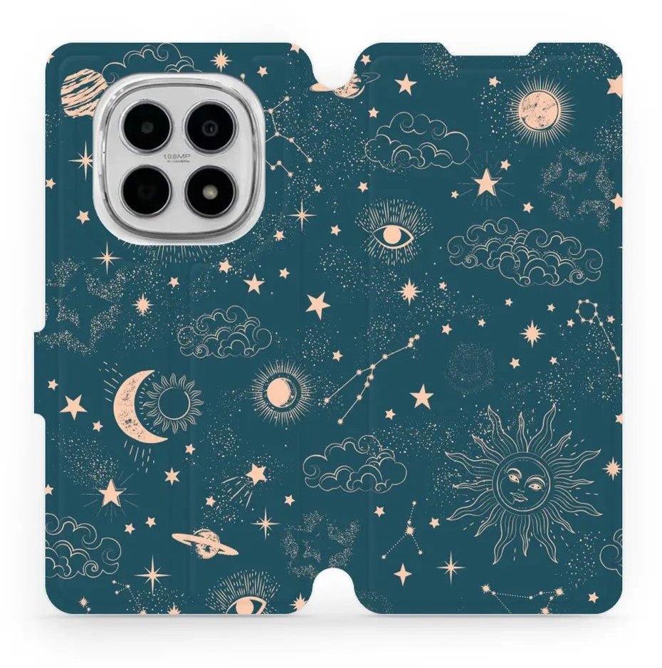 Mobiwear Flip puzdro pre Xiaomi Redmi Note 15 4G vesmír