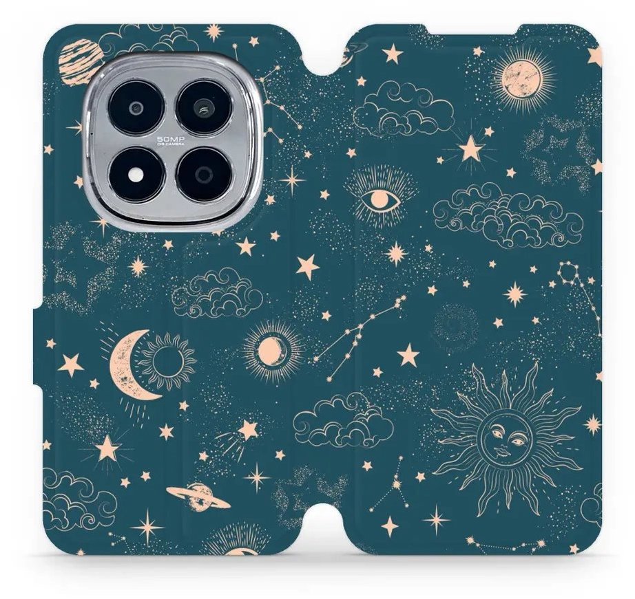 Mobiwear Flip puzdro pre Xiaomi Redmi Note 15 Pro+ 5G vesmír