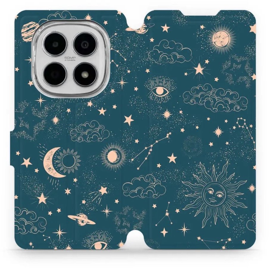Mobiwear Flip puzdro pre Xiaomi Redmi Note 15 5G vesmír