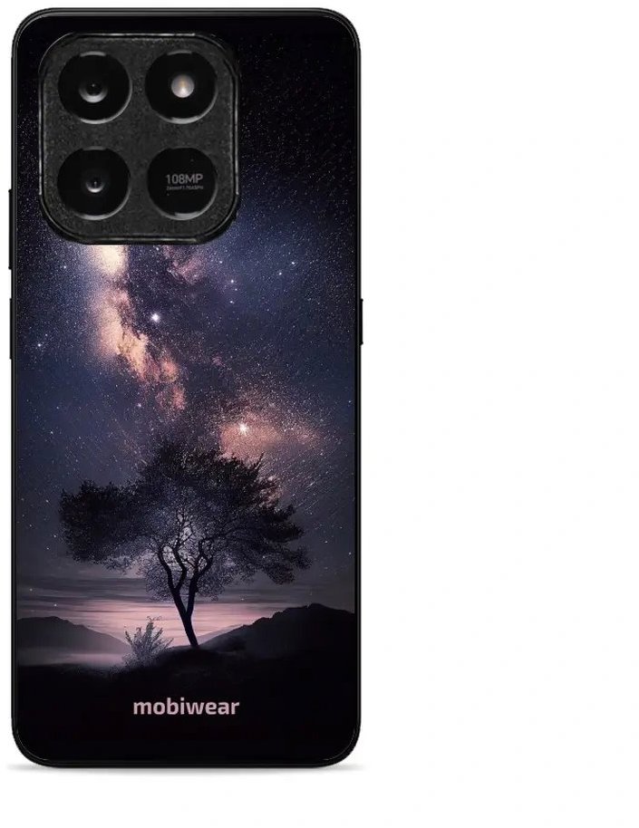 Mobiwear Glossy lesklé puzdro na Honor X7d / Honor 400 Smart 5G - strom s galaxiou