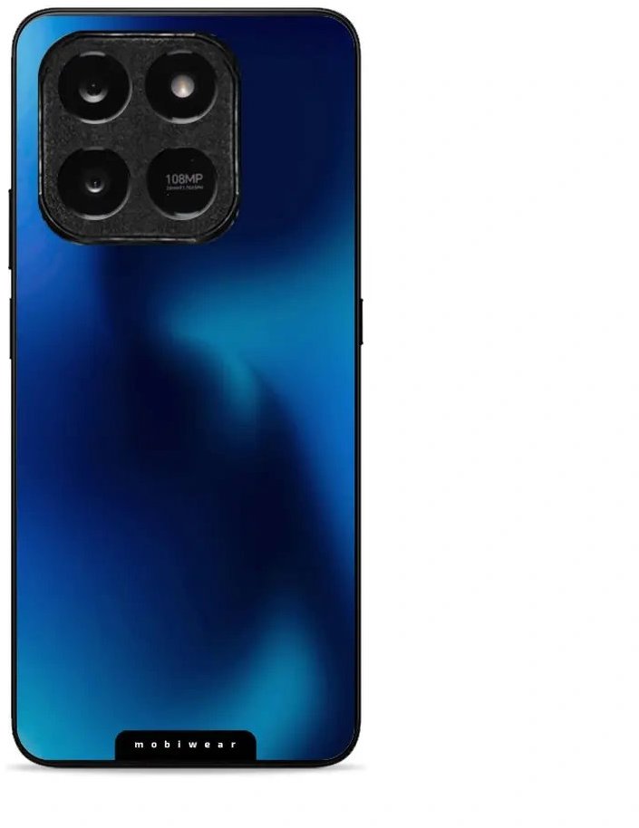 Mobiwear Glossy lesklé puzdro na Honor X7d / Honor 400 Smart 5G - modrý odtieň