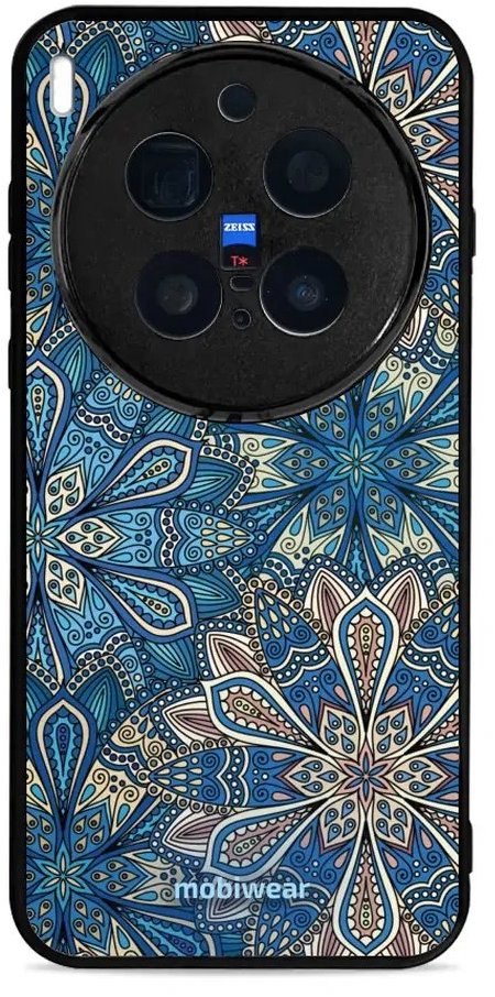 Mobiwear Glossy lesklé puzdro na Vivo X300 Pro mandala kvety