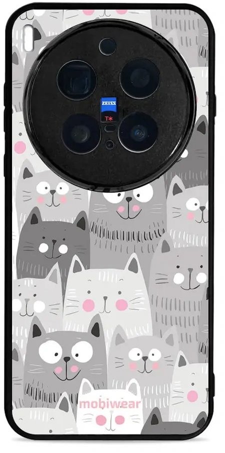 Mobiwear Glossy lesklé puzdro na Vivo X300 Pro mačičky
