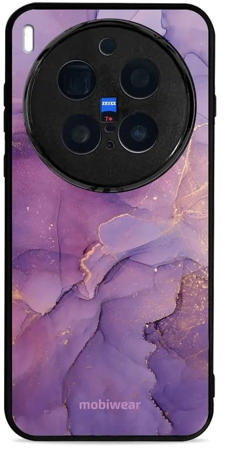 Mobiwear Glossy lesklé puzdro na Vivo X300 Pro fialový mramor