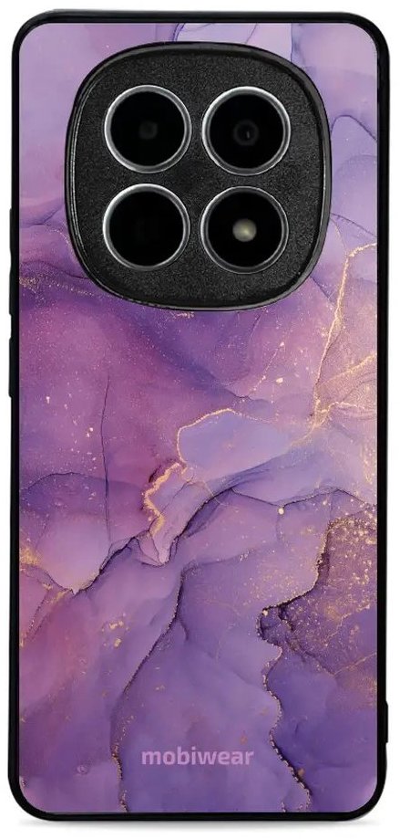 Mobiwear Glossy lesklé puzdro na Xiaomi Redmi Note 15 5G fialový mramor