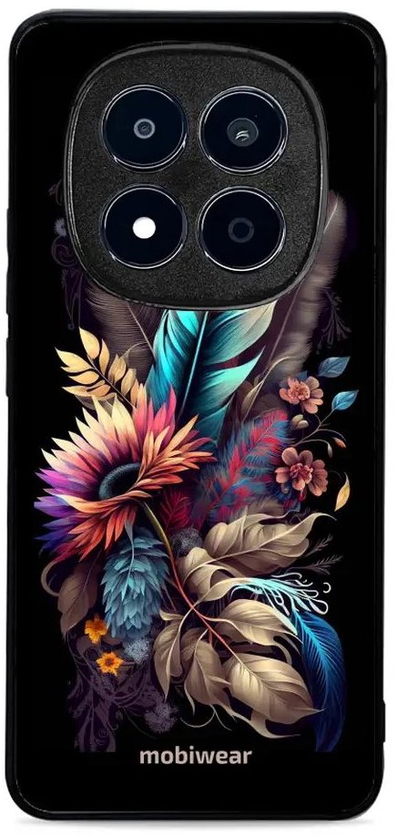 Mobiwear Glossy lesklé puzdro na Xiaomi Redmi Note 15 Pro 5G kytica s pierkom