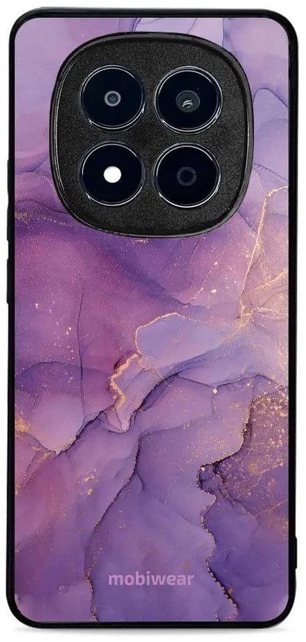 Mobiwear Glossy lesklé puzdro na Xiaomi Redmi Note 15 Pro+ 5G fialový mramor