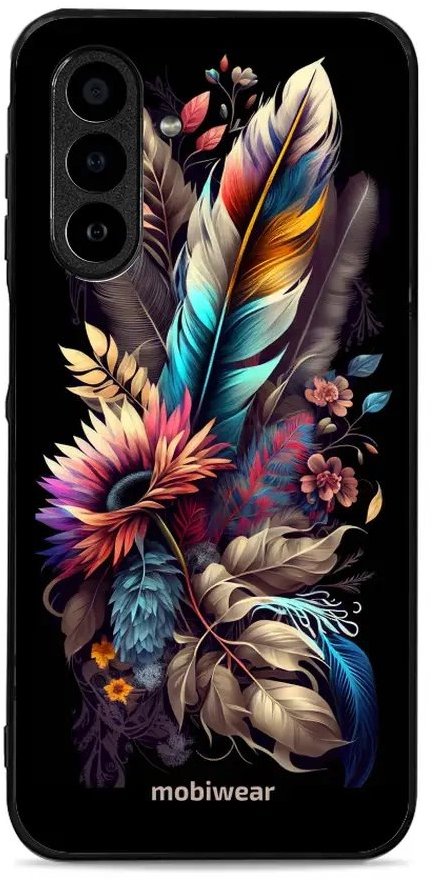 Mobiwear Glossy lesklé puzdro na Samsung Galaxy A17/A17 5G kytica s pierkom