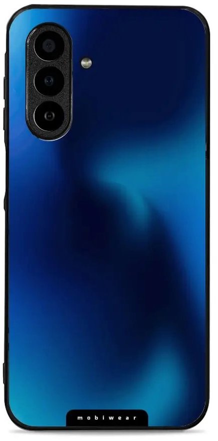 Mobiwear Glossy lesklé puzdro na Samsung Galaxy A17/A17 5G modrý odtieň