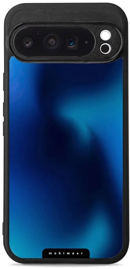 Mobiwear Glossy lesklé puzdro na Google Pixel 9 Pro XL modrý odtieň