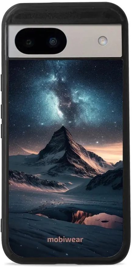 Mobiwear Glossy lesklé puzdro na Google Pixel 8A hviezdna obloha