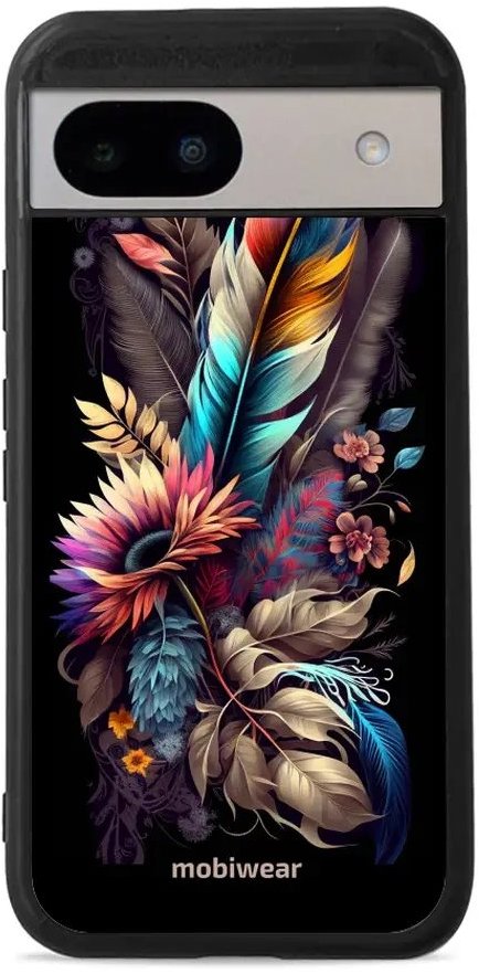 Mobiwear Glossy lesklé puzdro na Google Pixel 8A kytica s pierkom