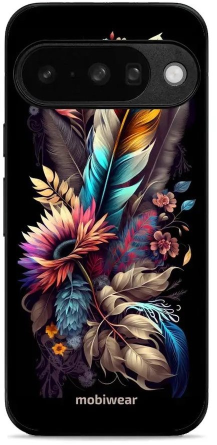 Mobiwear Glossy lesklé puzdro na Google Pixel 10 kytica s pierkom