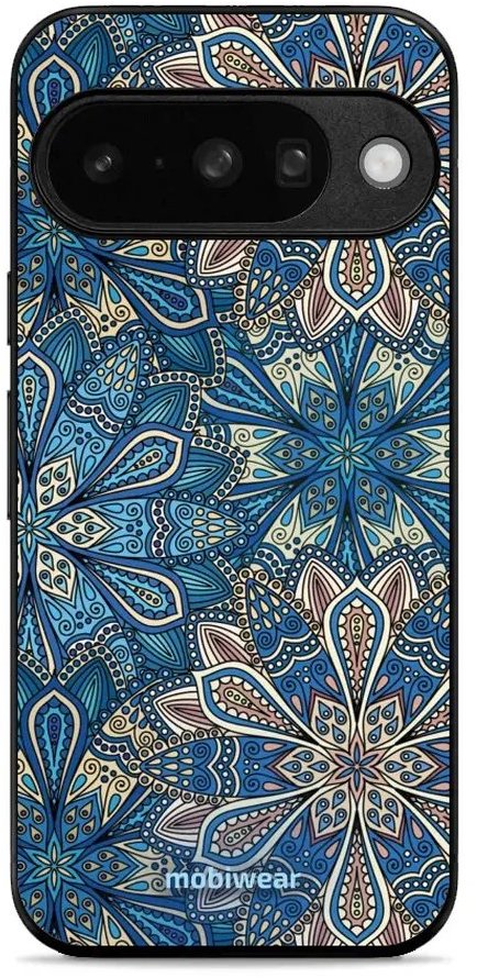 Mobiwear Glossy lesklé puzdro na Google Pixel 10 mandala kvety