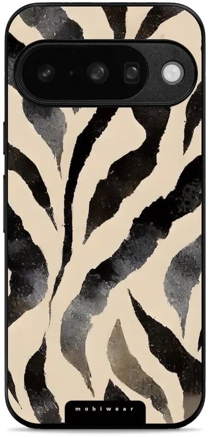 Mobiwear Glossy lesklé puzdro na Google Pixel 10 zebrovina