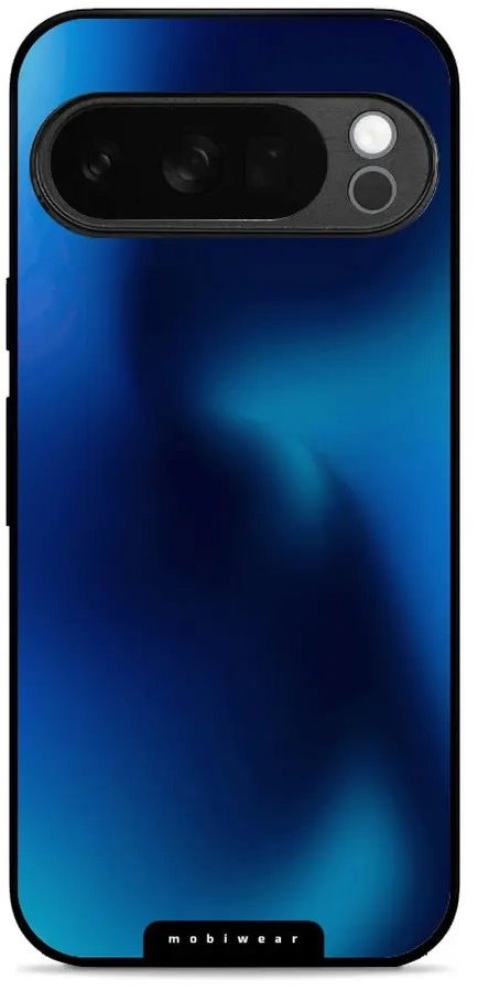 Mobiwear Glossy lesklé puzdro na Google Pixel 10 Pro modrý odtieň