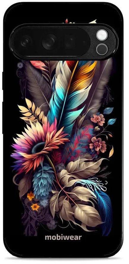 Mobiwear Glossy lesklé puzdro na Google Pixel 10 Pro XL kytica s pierkom