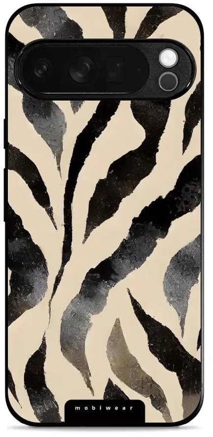 Mobiwear Glossy lesklé puzdro na Google Pixel 10 Pro XL zebrovina