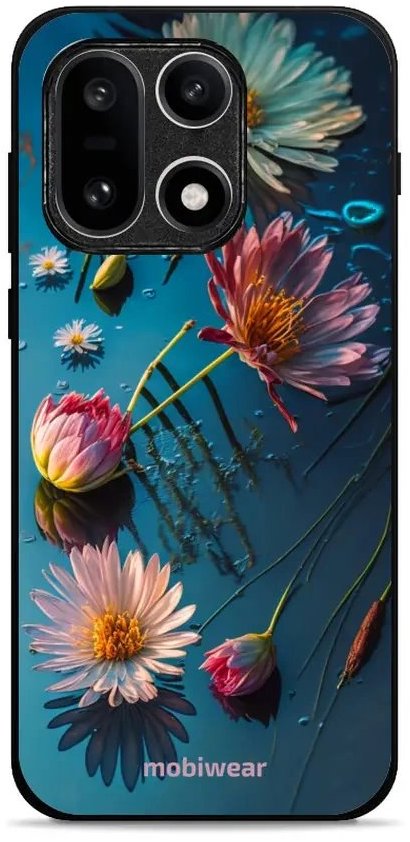 Mobiwear Glossy lesklé puzdro na OnePlus 15 kvety na hladine