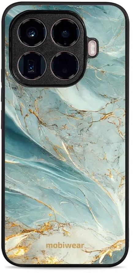 Mobiwear Glossy lesklé puzdro na Xiaomi 15T Pro zelenkavý mramor