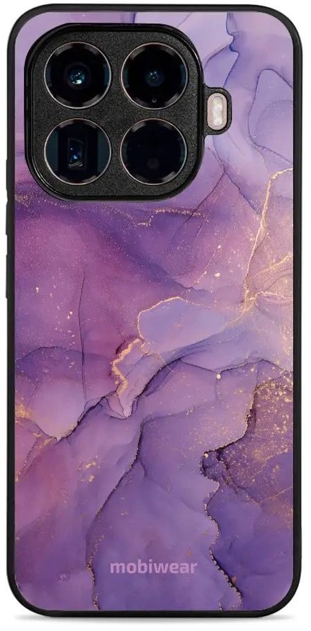 Mobiwear Glossy lesklé puzdro na Xiaomi 15T Pro fialový mramor