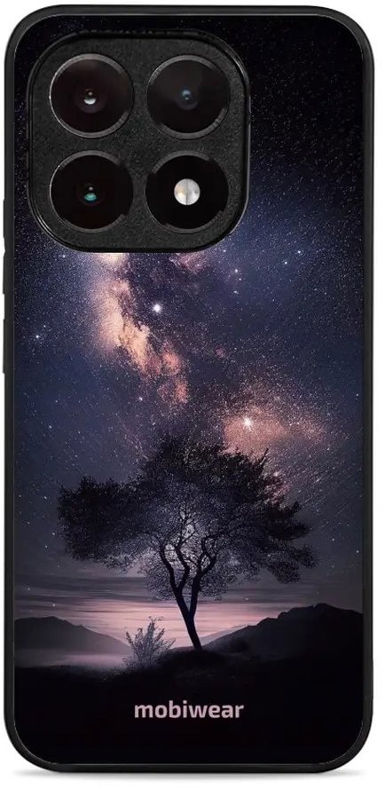 Mobiwear Glossy lesklé puzdro na Xiaomi 15T strom s galaxiou