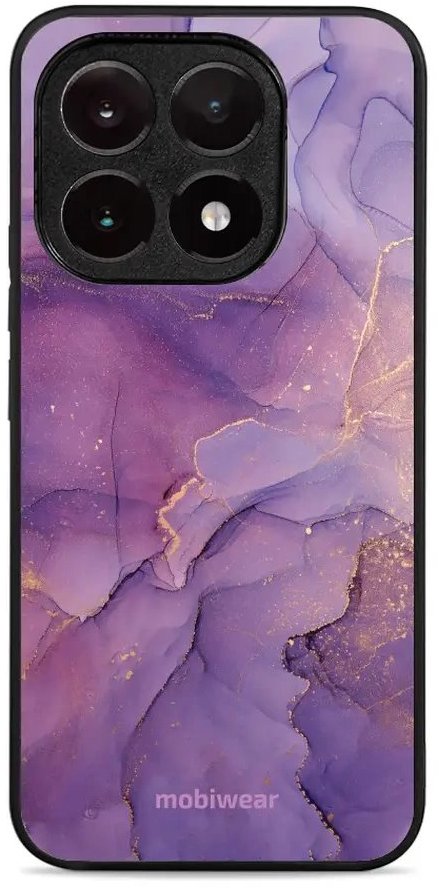 Mobiwear Glossy lesklé puzdro na Xiaomi 15T fialový mramor