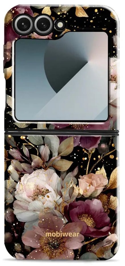 Mobiwear Elite Pro odolný obal na Samsung Galaxy Z Flip 7 FE kvietky