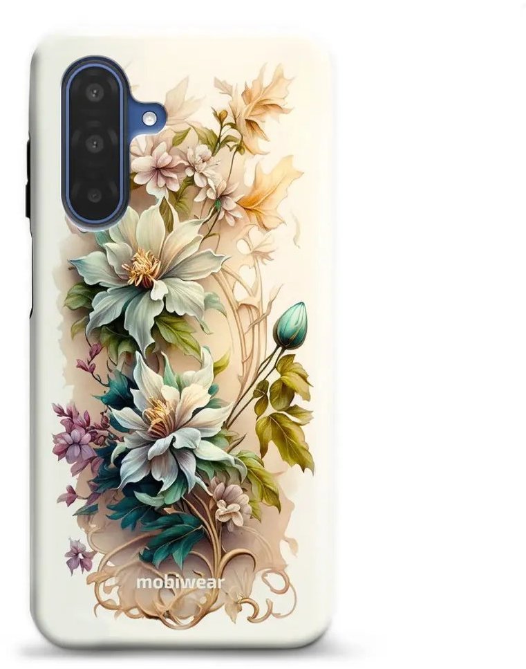 Mobiwear Elite Pro odolný obal na Samsung Galaxy A17/A17 5G kvety