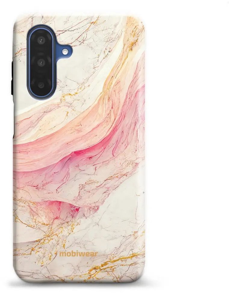 Mobiwear Elite Pro odolný obal na Samsung Galaxy A17/A17 5G ružový mramor