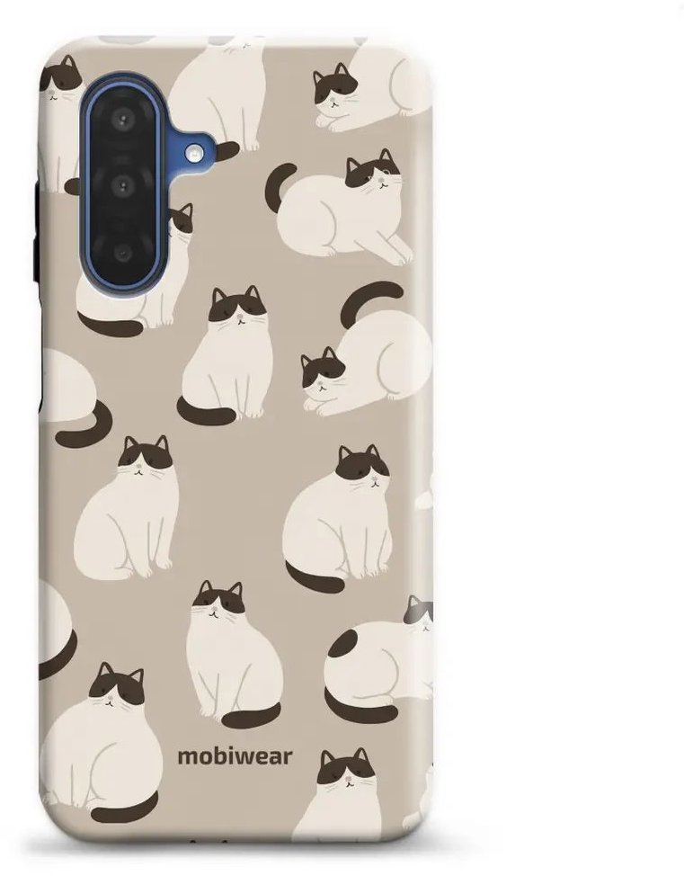 Mobiwear Elite Pro odolný obal na Samsung Galaxy A17/A17 5G mačky