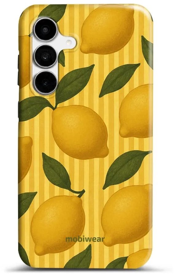 Mobiwear Elite Pro odolný obal na Samsung Galaxy S25 FE citróny