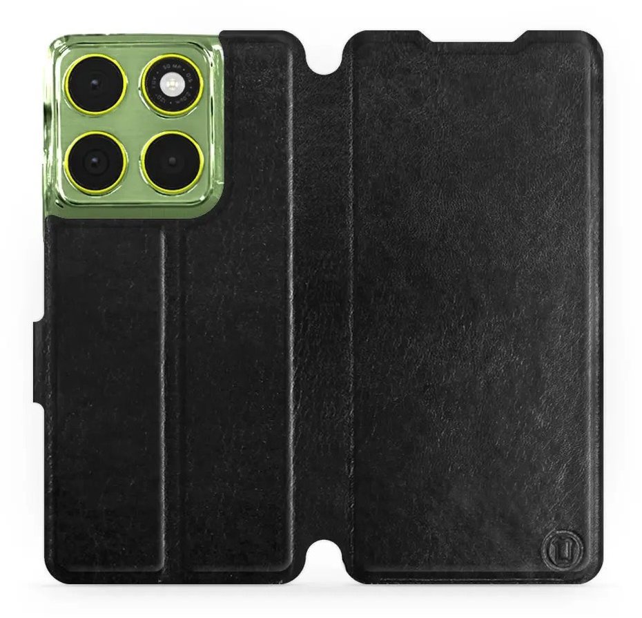 Mobiwear Flip puzdro pre Motorola Moto G06 power čierne a sivé