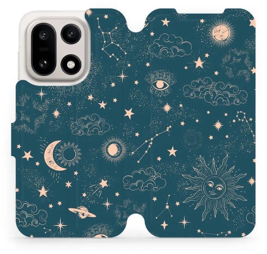 Mobiwear Flip puzdro pre OnePlus 15 vesmír