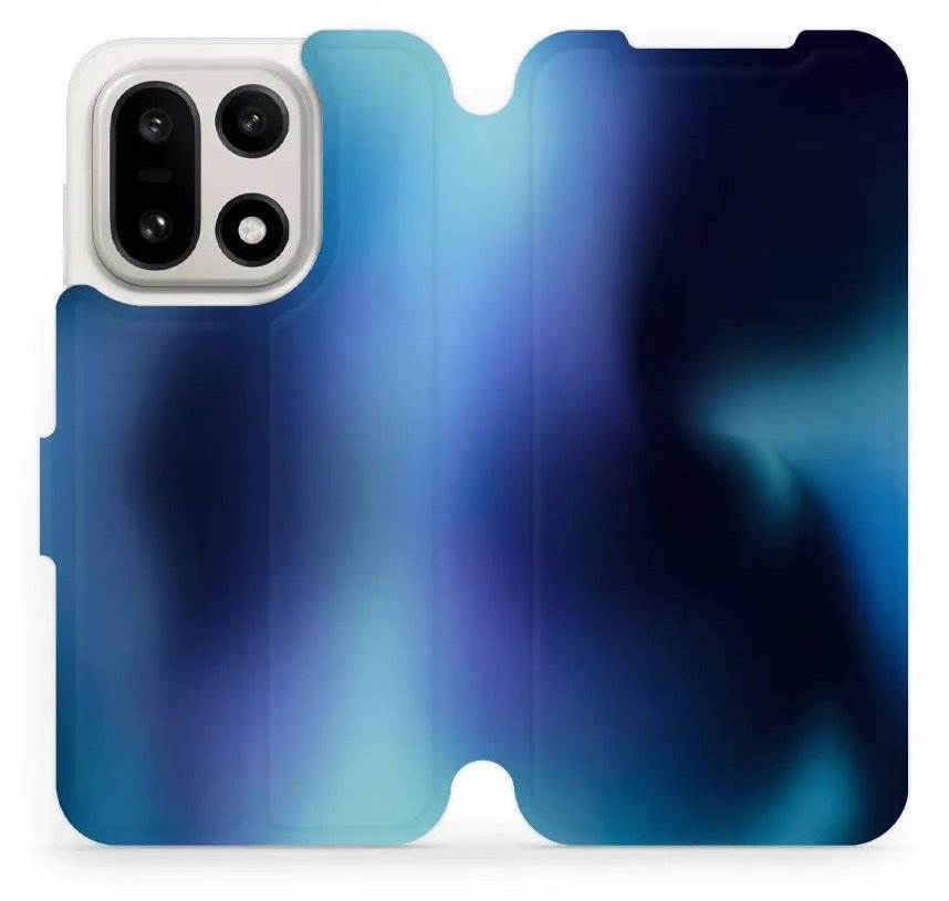 Mobiwear Flip puzdro pre OnePlus 15 modré