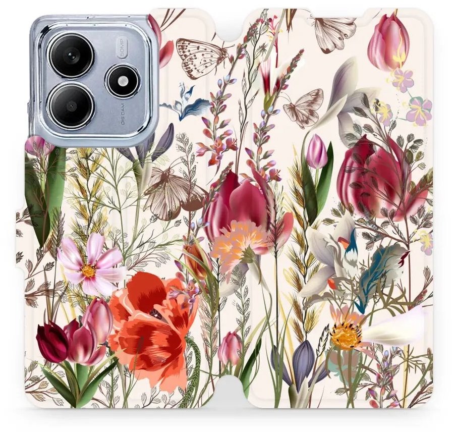 Mobiwear flip knižkové pre Xiaomi Redmi Note 14 5G - Lúka