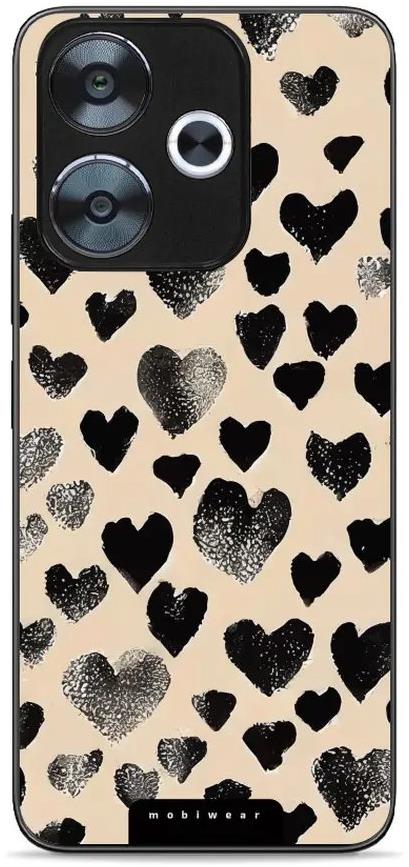 Mobiwear Glossy lesklý pre Xiaomi Redmi 13 - GA51G čierny/biely