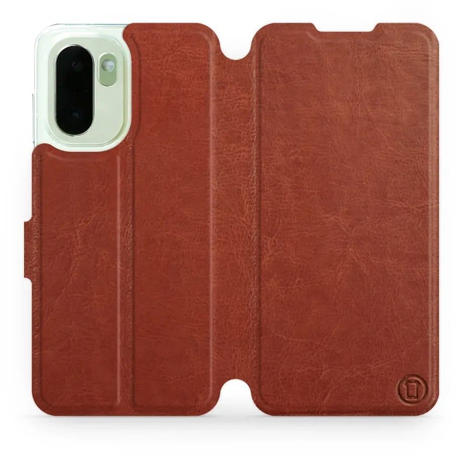 Mobiwear Flip pouzdro pro OnePlus 15R - hnědé