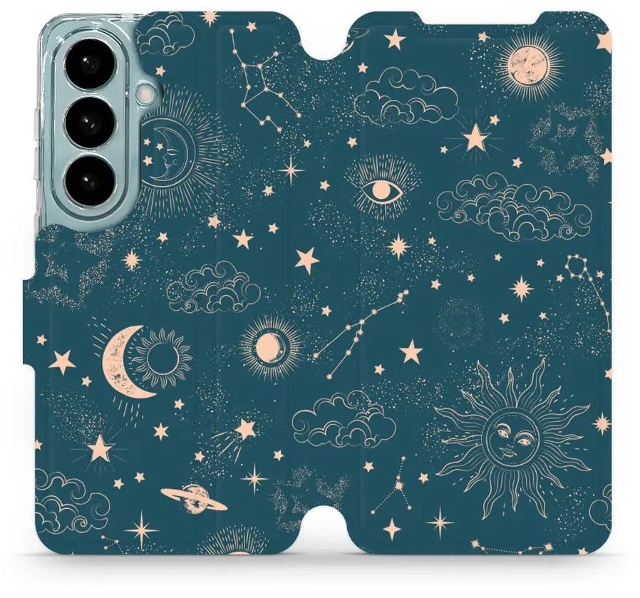 Mobiwear Flip pouzdro pro Samsung Galaxy S26 - VP14S vesmír