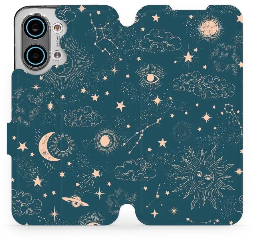 Mobiwear Flip pouzdro pro Xiaomi POCO X8 Pro Max - VP14S vesmír