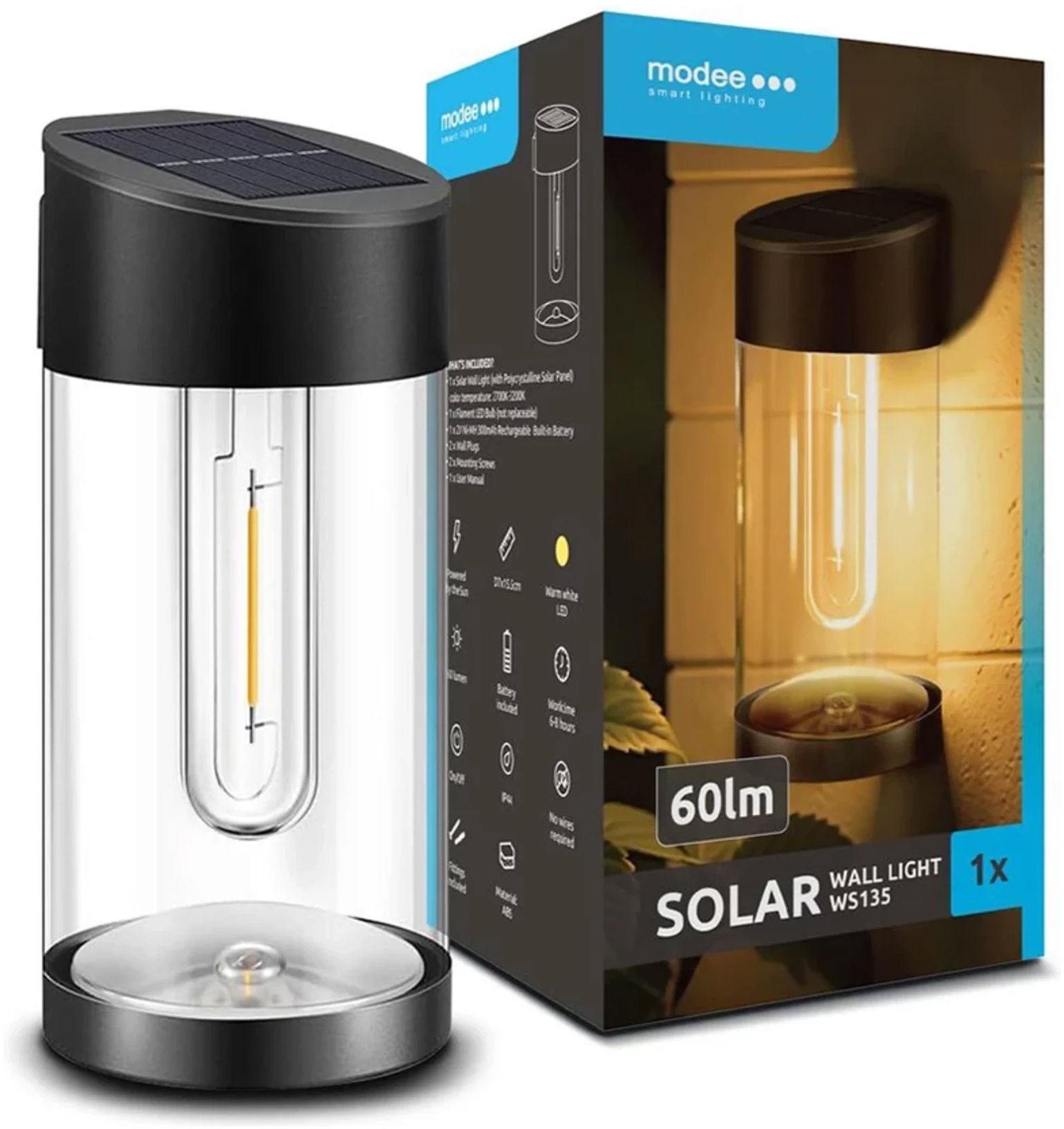 Modee Lightning Solárne svietidlo WS135