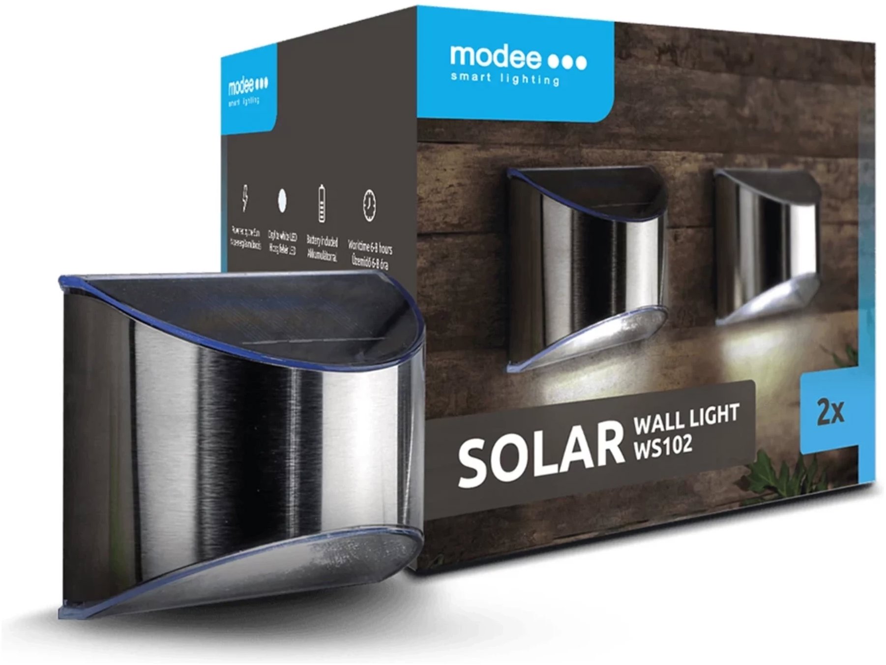 Modee Lightning Solárne svietidlo WS102 2 ks