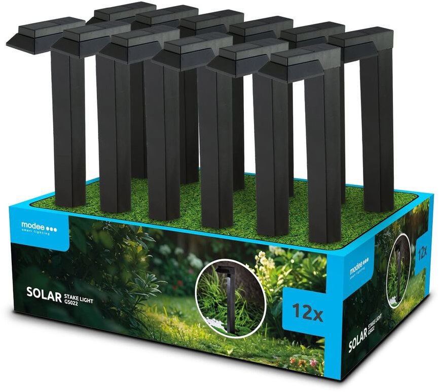 Modee Lightning Solárne svietidlo GS022 zapichovacie 45 cm 1 ks